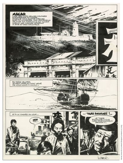 VANCE WILLIAM VANCE ◊
BOB MORANE
The Emperor of Macau (T.27), Dargaud 1980
Original...