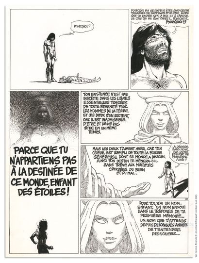ROSINSKI GRZEGORZ ROSINSKI
THORGAL
La Cité du Dieu perdu (T.12), Le Lombard 1987
Planche...