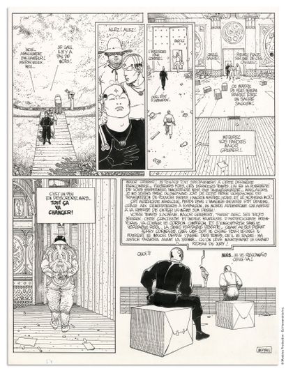MOEBIUS MOEBIUS ◊
MAJOR FATAL
Les Humanoïdes Associés 1979
Planche originale n° 2...