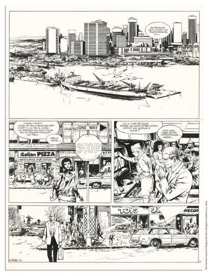 VANCE WILLIAM VANCE
XIII
Le Jour du soleil noir (T.1), Dargaud 1984
Planche originale...