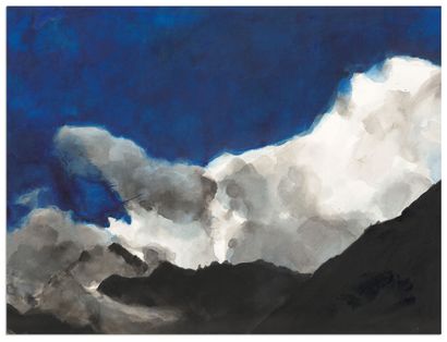 ROCHETTE JEAN-MARC ROCHETTE
Scarf of clouds over the Écrins,
original illustration...