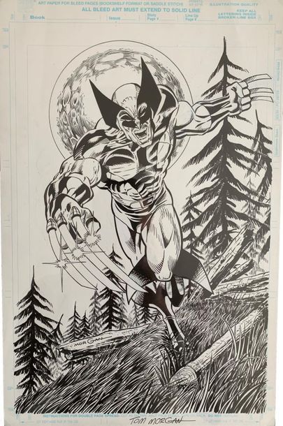 Tom Morgan (MARVEL)
Original Art / Wolverine
Encre...