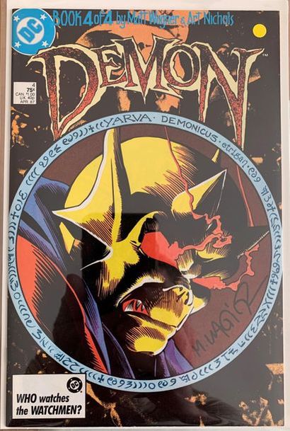 DC Comics, Demon #4, April 1987, signé par...
