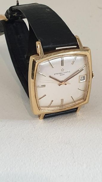 null ETERNA-MATIC 3000, ref . 711 no. 5411702 circa 1965
Large wristwatch in 18 k...