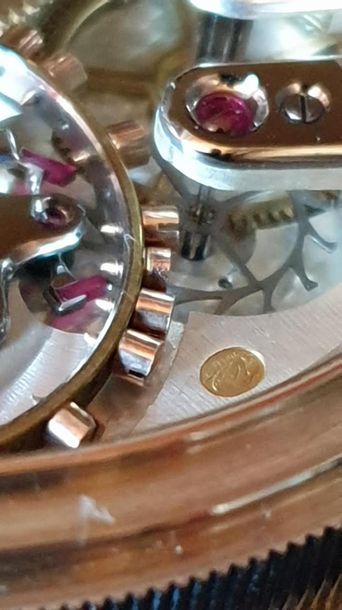 null BREGUET, Pocket watch in white gold n°2378, Besançon Observatory Bulletin de...