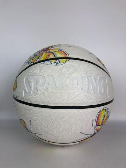 null Spalding X Supreme « Gonz Buterfly » 
Ballon de basketball issu de la collaboration...
