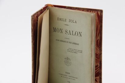 null Zola, Emile. My living room. Augmented by a dedication and an appendix. 
 Paris,...