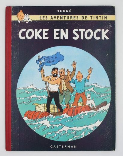 null HERGE (1907-1983), Coke en stock. Casterman 1958. Edition originale française,...
