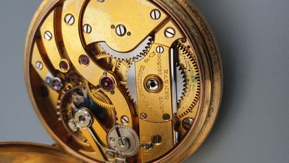 null PATEK PHILIPPE n° 161506, vers 1905.

Large savonnette en or jaune 18k. Boitier...