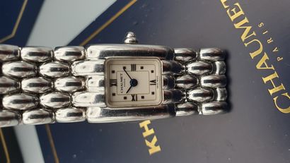 null Steel "Khésis" HAMMET "Khésis" around 1998.

Lady's watch in steel, rectangular...