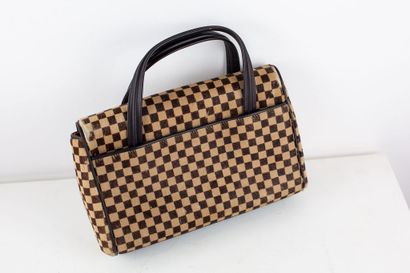 null 
LOUIS VUITTON 


 
Lioness model bag, with 
Damier Sauvage pattern in dark...