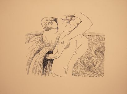 null MASSON André (1896-1987)

16 Lithographies en noir de dessins érotiques

Etat...