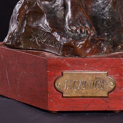 Rupert CARABIN (1862-1932) Rupert CARABIN (1862-1932) 

L'effort

Epreuve en bronze...