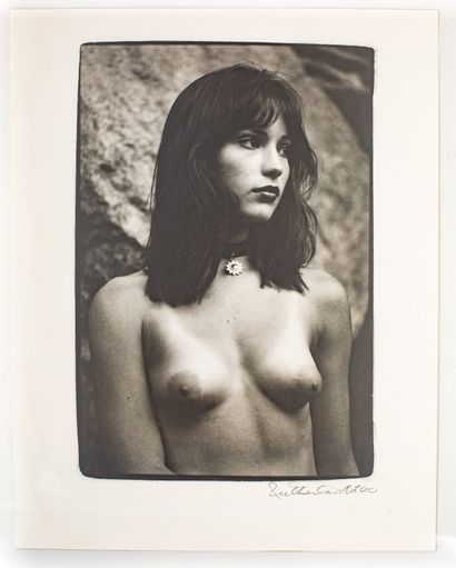 null 3 nus féminins, retirage de 2010, Sulterland Canada. au dos, 

27,5 x 35 cm...