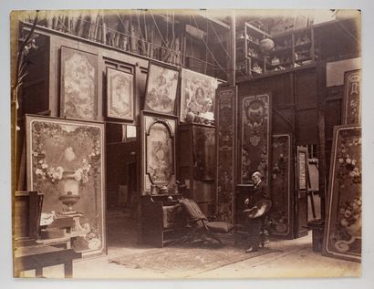 BENARD Edmond (1838-1907) BENARD Edmond (1838-1907)

L'atelier du peintre français...