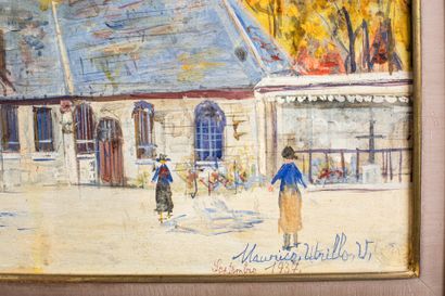 Maurice UTRILLO (1883- 1955) Maurice UTRILLO (1883- 1955).

Chapel of Our Lady of...