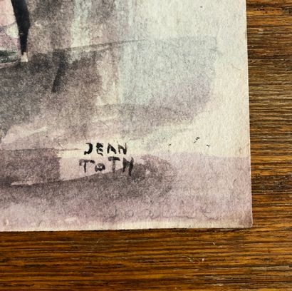 Jean TOTH Jean TOTH ( 1899-1972)

Classe de danse. 

Aquarelle et gouache sur papier...