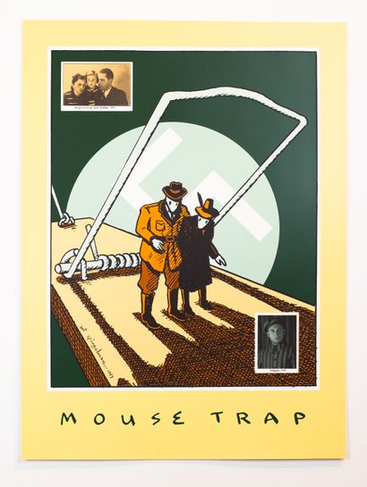 ART SPIEGELMAN ART SPIEGELMAN (1948), affiche Mouse Trap

Bel état, 55x75 cm.