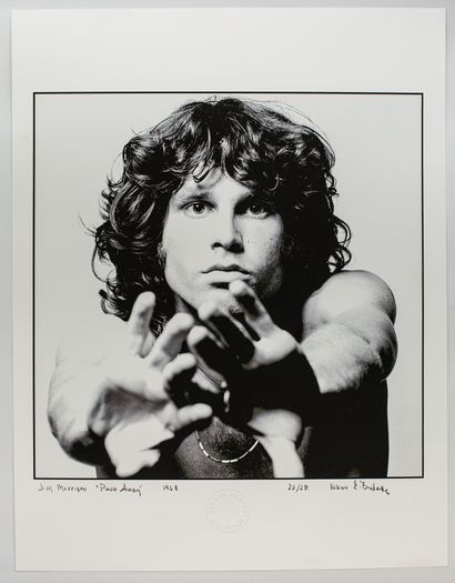 BRODSKY Joel 
BRODSKY Joel (1939-2007), Jim Morrison “Push Away” 1968. 

Tirage pigmentaire...