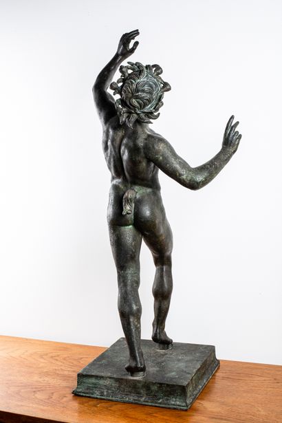 null From Antique, Atrium of the House of Sylla (Pompeii)

Dancing faun

Bronze proof...