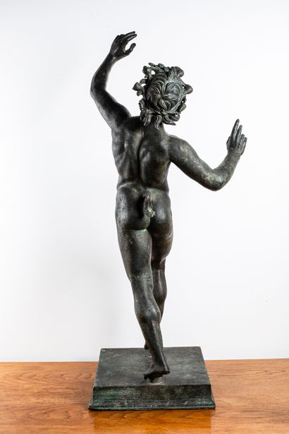 null From Antique, Atrium of the House of Sylla (Pompeii)

Dancing faun

Bronze proof...