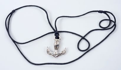 null STEFERE - Pendant in white gold 18K (750 thousandths) with motive of Anchor...