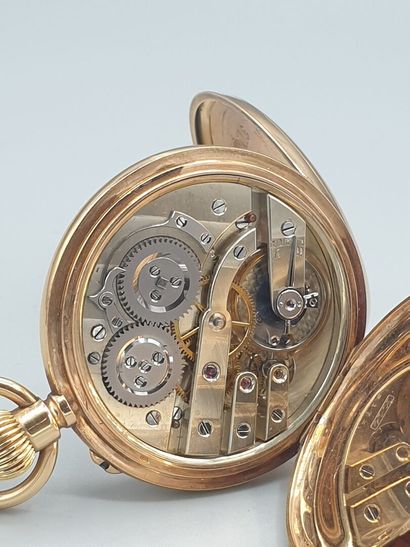 null FABER TYPE vers 1885

Montre savonnette en or rose 14K (585), dite "montre de...