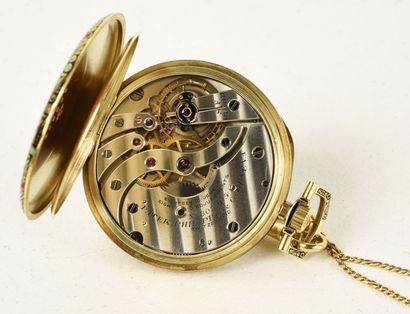 PATEK PHILIPPE & Co n°803905 / 408563 Circa 1922 Rare montre de poche en or jaune...