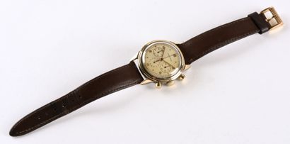 MOVADO "Subsea/ Acvatic" 95M ref.19039, vers 1955. Rare et exceptionnel chronographe...