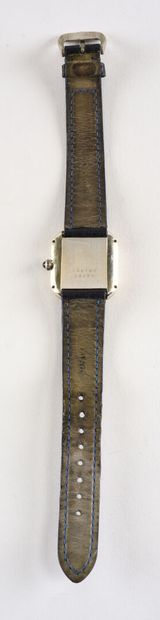 BAUME ET MERCIER ref.38304 vers 1980. Montre bracelet en or gris 18K. Élégant boitier...