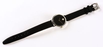 MOVADO et ZENITH "Muséum Watch" ref.21.0523.355 vers 1970. Élégante montre bracelet...