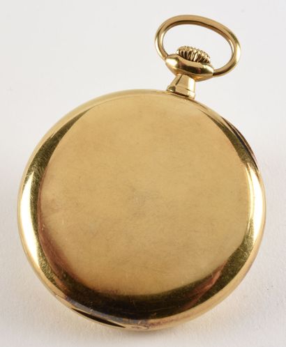 VACHERON ET CONSTANTIN Genève vers 1920 Belle montre de poche en or jaune 18k, Boitier...