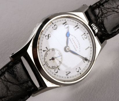 FAVRE LEUBA &Co et ZENITH, ref. 8132726, vers 1930 Rare et élégante montre bracelet...