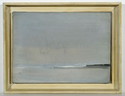 Olivier DEBRE (1920-1999) Grey Fjord, 1974.

Oil on canvas, signed, dated and titled...