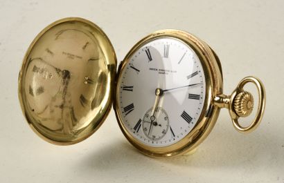 PATEK PHILIPPE & Cie n° 126091 / 239686, vers 1905 Savonnette de poche en or jaune...