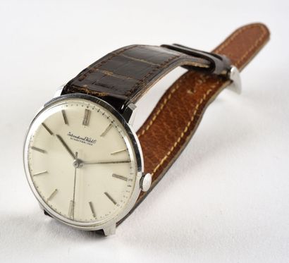 International Watch Company Schaffhausen, ref. R1210 vers 1960 Steel bracelet watch...