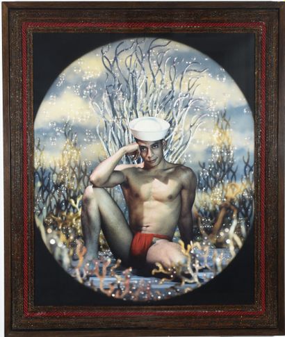 PIERRE & GILLES (1976) Ken the Dreaming Sailor, 1994. 

Painted photograph signed,...