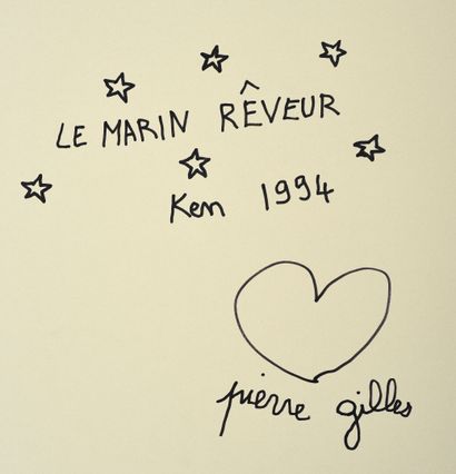 PIERRE & GILLES (1976) Ken le marin rêveur, 1994. 

Photographie peinte signée, titrée...