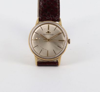 JAEGER LECOULTRE "Classique" ref.20002 vers 1965 Yellow gold (750) wristwatch, round...
