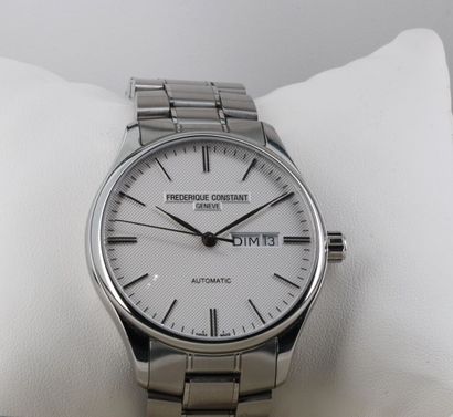 FREDERIQUE CONSTANT "Classics" ref.FC225V5B4 vers 2016 NOS Stainless steel wristwatch,...