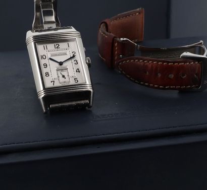 JAEGER-LECOULTRE Reverso Duoface "Night & Day" ref.270.8.54 vers 2000 Stainless steel...