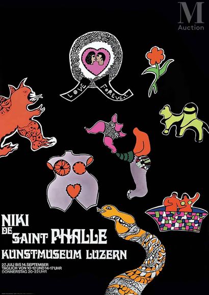  Niki de Saint Phalle - Kunstgewerbemuseum Luzern Niki de Saint Phalle Niki de Saint... Gazette Drouot