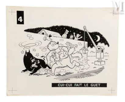 DUBOIS, Claude (1934-2022) Sylvain & Sylvette - Nouvelle série Fleurette - " Cui-Cui...