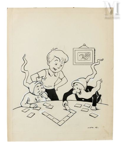CUVILLIER, Maurice Octave Lucien (1897-1957) Couverture originale du périodique "...