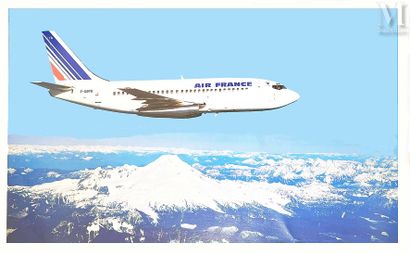 null Air France Boeing 737 Edité par le Service Publicité Air France Rare Air France...