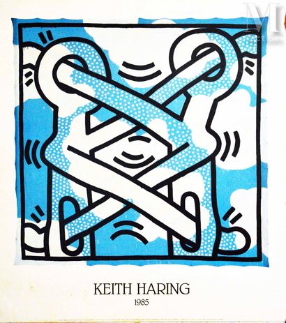 HARING KEITH Keith Haring Nouvelles Images (1985 Blue Acrylic Painting)
Keith Haring... Gazette Drouot