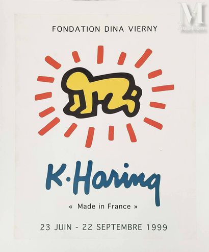 HARING KEITH K. Haring Fondation Dina Verny Made in France June September 1999
K.... Gazette Drouot