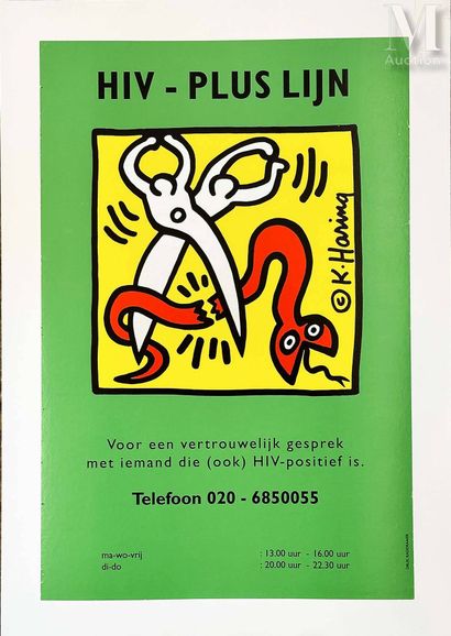 HARING KEITH HIV Plus Lijn
HIV Plus Lijn

Raddraaier

 Vintage Poster on Linnen/... Gazette Drouot