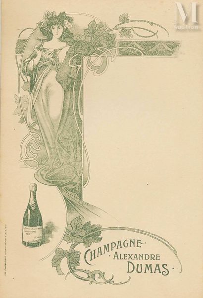Champagne Alexandre Dumas Cuvée Réservée1893 Champagne Alexandre Dumas Cuvée Réservée1893
Champagne... Gazette Drouot