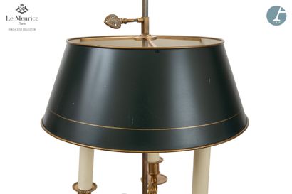 null From the Hotel Le Meurice - Room 425

Lamp bouillote, in gilded bronze, with...